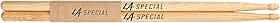 promark Baquetas de bateria LA Specials - Baquetas 5B - Conjunto de baquetas para bateria acústica ou eletrônica - Ponta oval de madeira - Baquetas de nogueira - Peso e tom consistentes - 3 pares