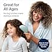 Crave Naturals Glide Thru Hair Brush - 2 Pack Detangler Brush for Curly, Straight, Wet or Dry Hair - Gentle Detangling Brushes for Adults, Kids, Toddlers, 7.5
