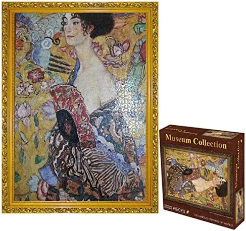 TINYOUTH 1000 Pieces Puzzle for Adults, Starry Night Over the RhoneMuseum Collection Jigsaw, 70x50CM 2mm Luminous Puzzle Famous Painting, Stress Reliever Staycation Kill time for Adults Kids 14+