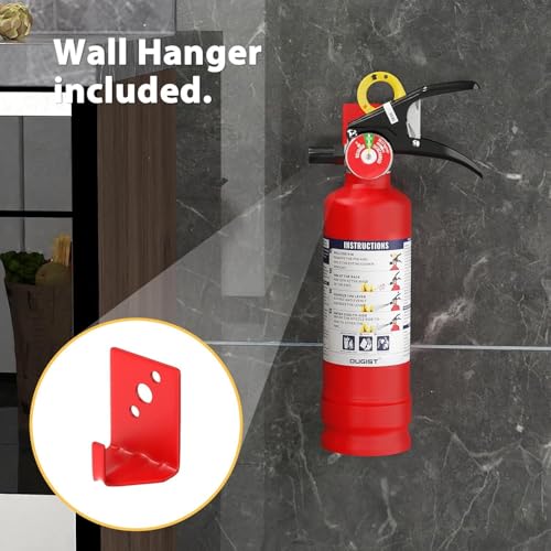 Image of Ougist Pro Fire Extinguisher for Home, 1-A:10-B:C, Dry Chemical, 4 Pack | 2.5 Lb Dry Chemical Set for Small Household, Kitchen and Garage Fires with Quick-Release Handles for Easier Use