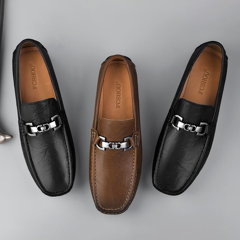 Men's Iron Buckle Loafer4