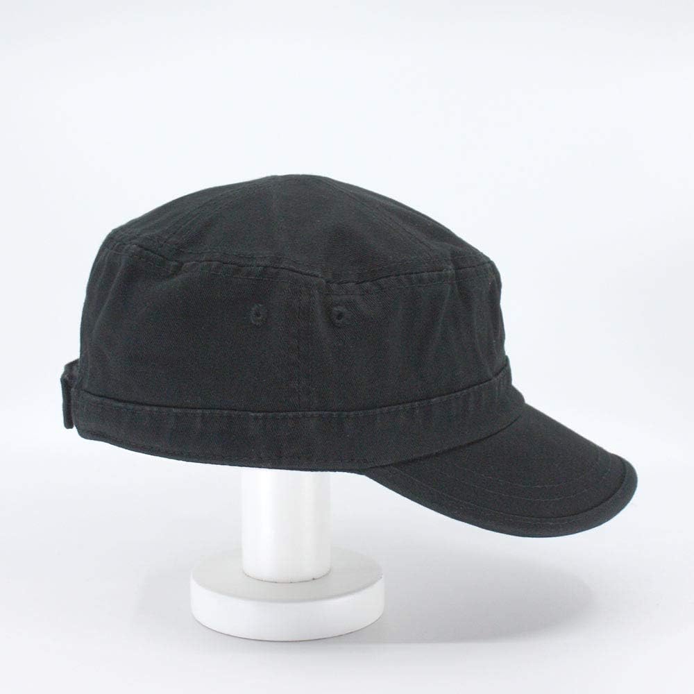 The Vintage Year Washed Cadet Cotton Twill Adjustable Military Radar Caps - Image 6
