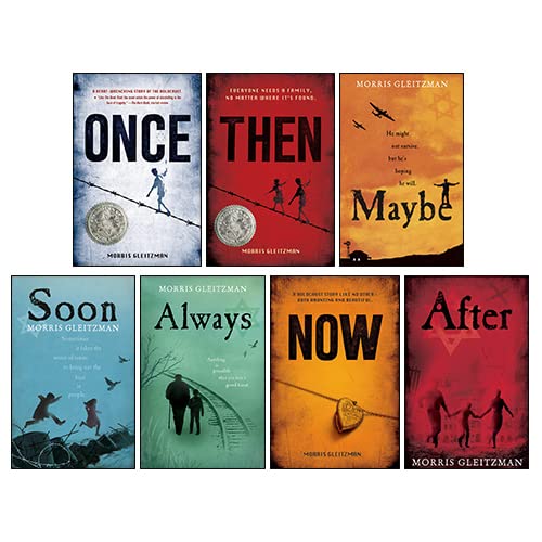 Morris Gleitzman Once Series 7 Books Collection Set (Once, Then, Now, After, Maybe, Soon, Always)