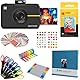 KODAK Step Touch 13MP Digitalkamera & Instant-Drucker mit 3,5-LCD-Touchscreen-Display (Schwarz) Sammelalbum-Kit