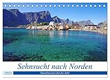 Sehnsucht nach Norden (Tischkalender 2023 DIN A5 quer), Calvendo Monatskalender
