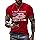 Men's A True Patriot Printed Casual T-Shirt Turning Point USA Round Neck Shirt America Flag Tee