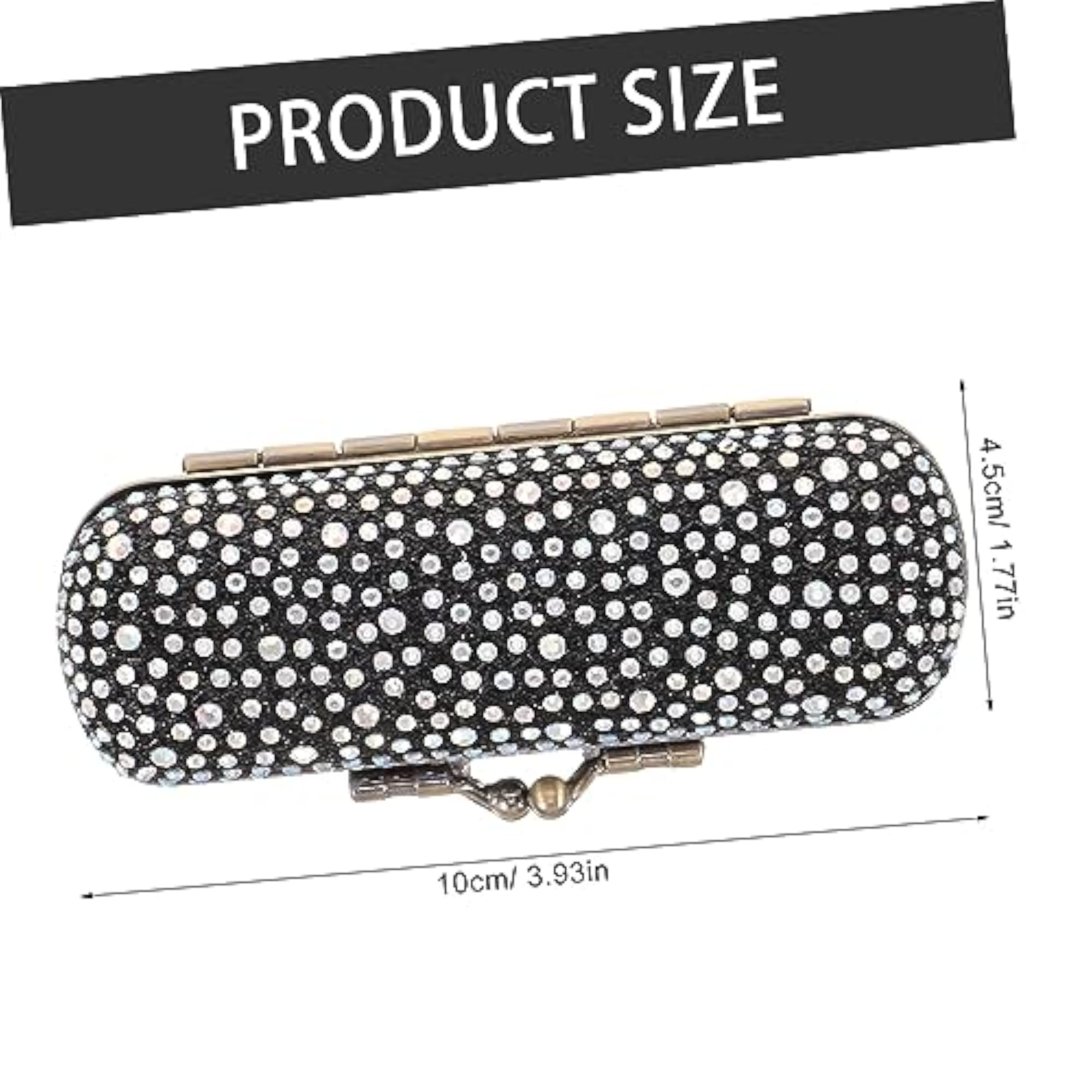 Lipstick Holder Mirror Case, Storage Bag for Makeup