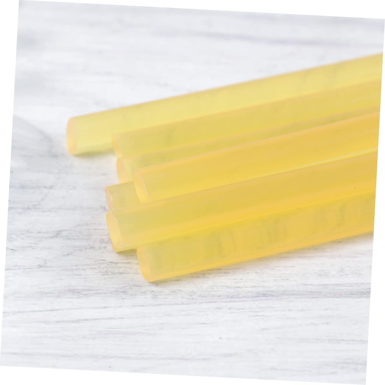 100 Stück Heißklebestäbe aus Thermoplastischem Harz, Gelb