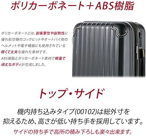 【A PERFORMER】 ファスナーキャリー拡張機能ＴＳＡロック搭載低重心Ｗキャスター８輪(00102-00302)