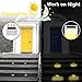 Solar Lights for Steps Deck Solar Stair Light Outdoor Waterproof Stainless Steel LED Fence Light for Garden Patio Pathway, 6 Pack, Warm White