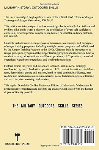 Snapklik.com : Ranger Training And Ranger Operations - FM 21-50 US Army ...