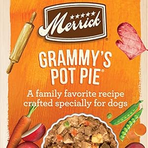 Merrick Grain Free Wet Dog Food Premium and Wholesome Gluten Free Canned Adult Dog Food Grammys Pot Pie  pack of 12 127 Oz Cans  Cucciolini Doodles Merrick grain free wet dog food premium and wholesome gluten free canned adult dog food grammys pot pie  pack of 12 12 7 oz Cans   cucciolini doodles