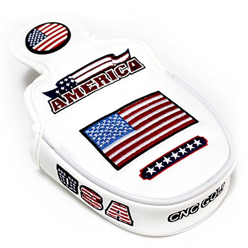 Cnc Golf Usa Mallet Putter Cover Headcover For Scotty Cameron Taylormade Odyssey 2Ball #TOP1
