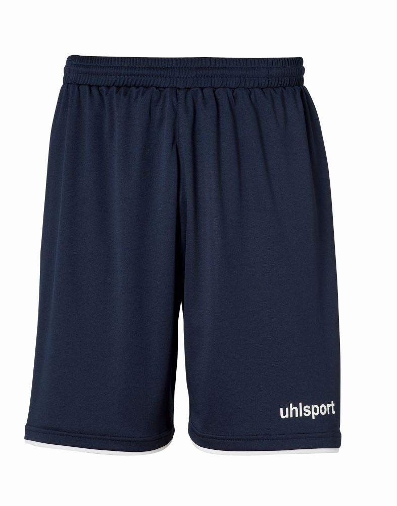 uhlsport Club Short de Football pour Homme XXL Bleu Marine/Blanc