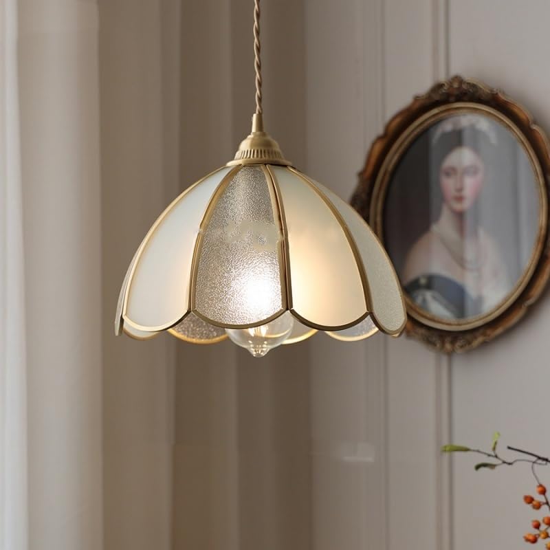 Suspension LED en verre antique pour éliminer le manque de lumière en cuisine