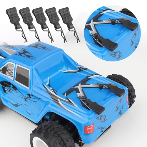 image for HobbyPark 50pcs Mini Clips R Pins with Pull Tabs for 1/24 1/28 1/36 Sc