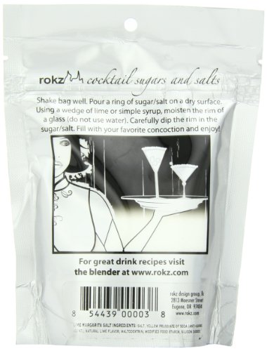 Rokz Lime Margarita Salt Rimmerz Bundle - 5 Ounce Bag + 4 Ounce Tin image 5