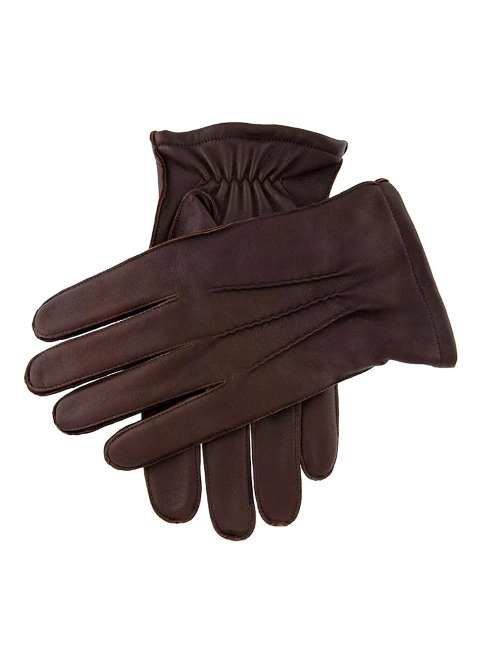 Dents Men's Brown Dilton Classic Leather Gloves M