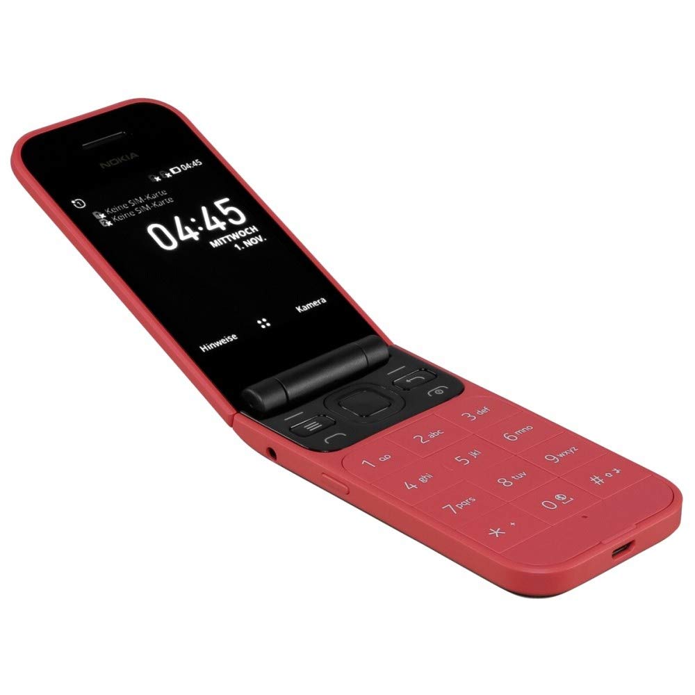 Nokia 2720 Flip Dual-SIM 4GB ROM + 515MB RAM (GSM Only | No CDMA