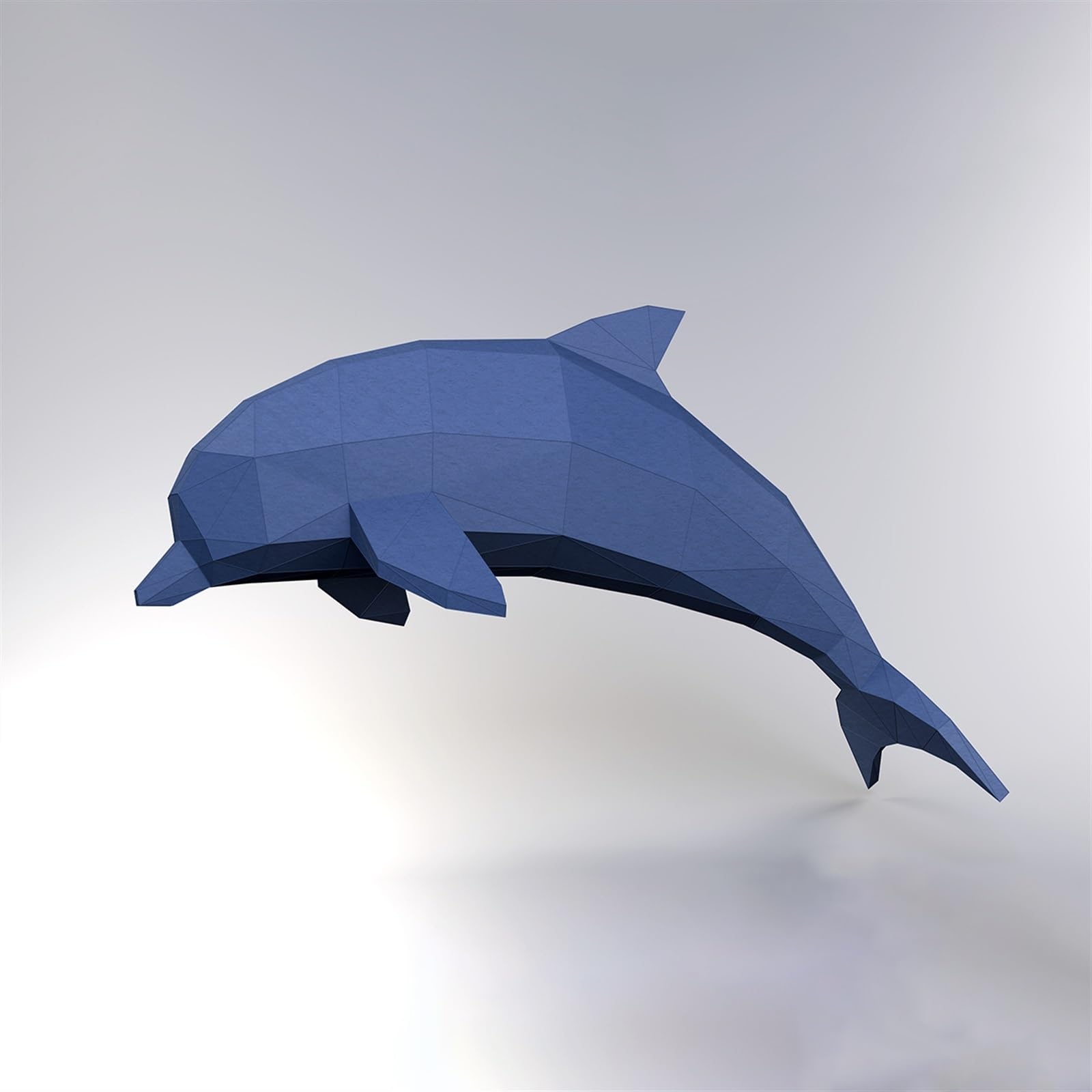 Amazon.co.jp: イルカ 3D 紙モデル 動物の彫刻 DIY ギフト ナマケモノ