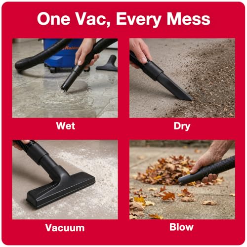 Image of Koblenz WD-9 L212 Wet Dry Vacuum Cleaner, 9 Gallon, 5.0 PHP