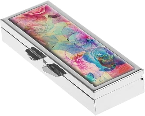 Miniatura 2 de Pastillero de playa para bolso o pastillero de bolsillo, cajas decorativas, caja de regalo, organizador de pastillas para viaje