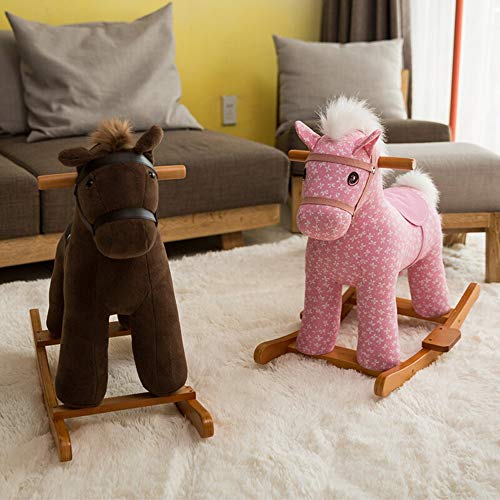 KIKIRon-Toys Schaukeltier Kid Fahrt auf Spielzeug-Baby-Schaukelpferd-Kleinkind-Spiel Rocker Chair for 1-3 Jährig Stehen… – Bild 5