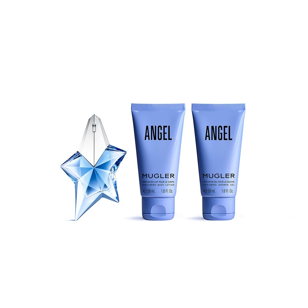 MUGLER Angel Eau de Parfum 25 ml + Latte Corpo 50 ml + Gel Doccia 50 ml Zestaw