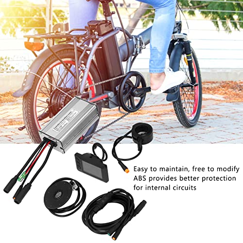 DC 36V / 48V gemodificeerde elektrische fietsset Motorbesturing 500W LCD-paneelset met reductiemotor; - Image 6