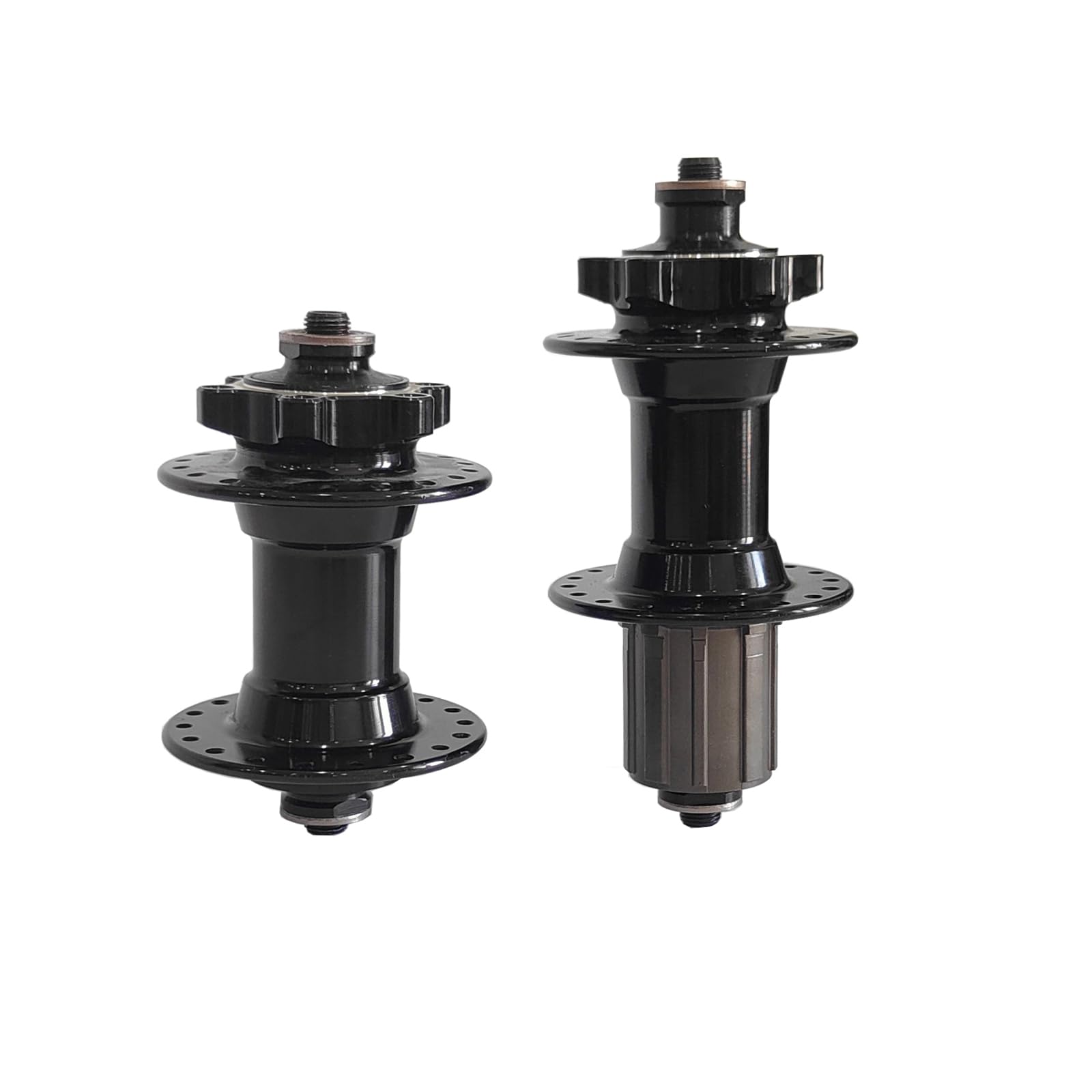 Bujes de freno de disco de bicicleta con 36 agujeros, liberación rápida delantera y trasera de 100 mm x 135 mm, buje de alta resistencia para casete estándar de 7 a 11 velocidades