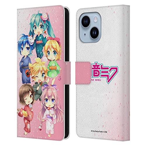 Étui iPhone 14 Plus Hatsune Miku fini l'écran cassé et le grand sac