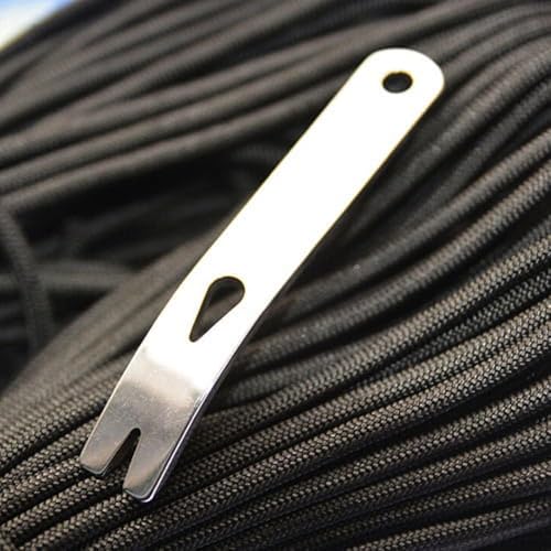 Mini barra de alavanca de aço inoxidável multifuncional EDC para Bushcraft e sobrevivência