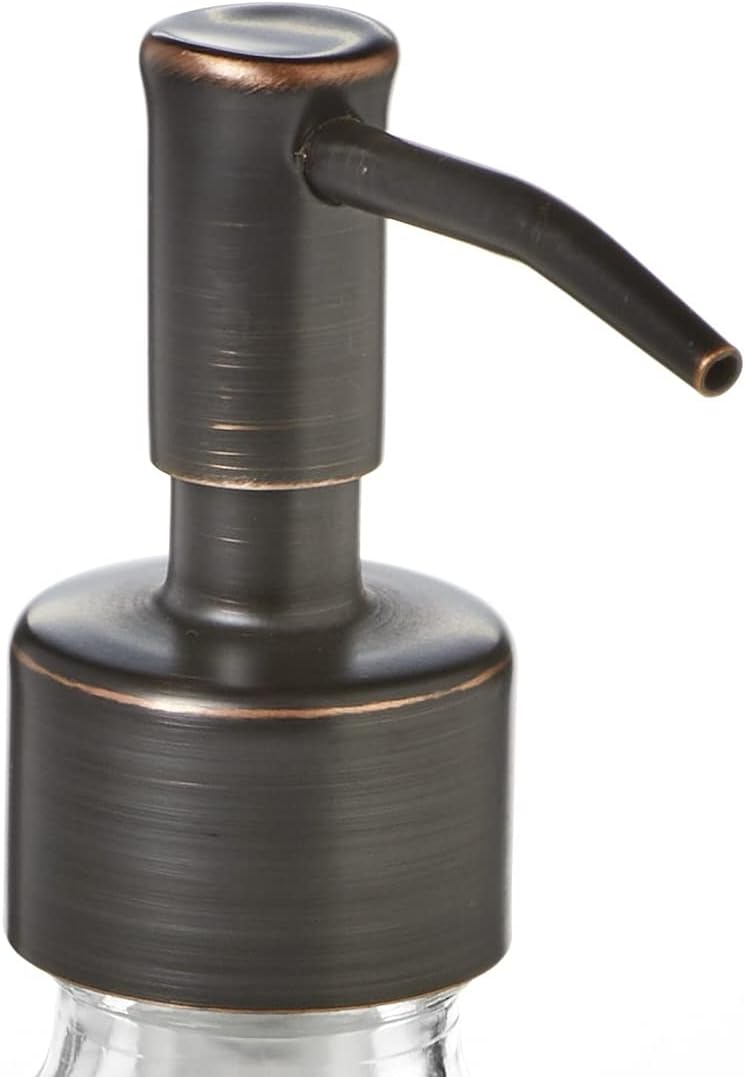 Soap Dispenser Replacement Pump for Your Liquid Soap, Lotion or Dish Soap Refill Dispenser (1, Oil Rubbed Bronze)