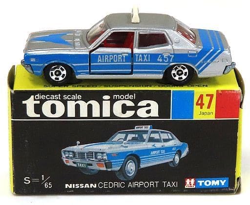 Amazon | ミニカー 1/65 ニッサン セドリック 空港タクシー AIRPORT 