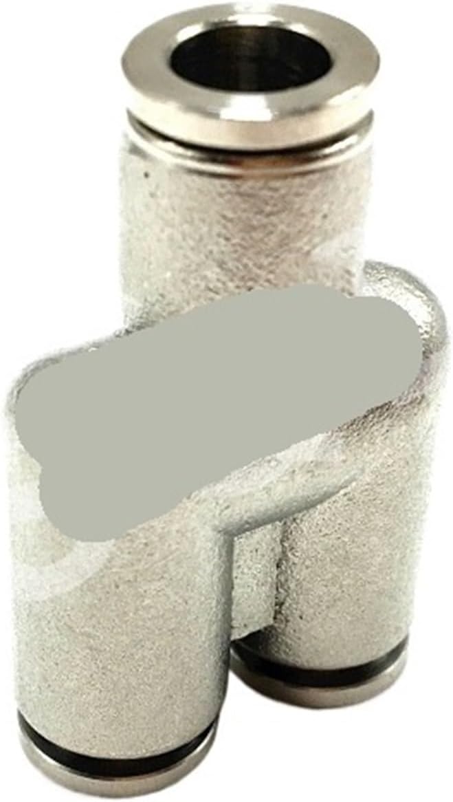 1pcs KQGU04-00 KQGU06-00 KQGU08-00 KQGU010-00 KQGU012-00 KQGU016-00 Stainless steel Y-connector(KQGU06-00)