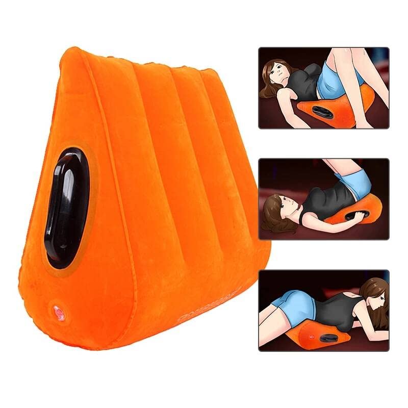 Cuscino Gonfiabile Per Yoga E Esercizi - Supporto Per Gambe E Schiena, Ideale Per Adulti | Design Portatile E Multifunzione - Foto 7