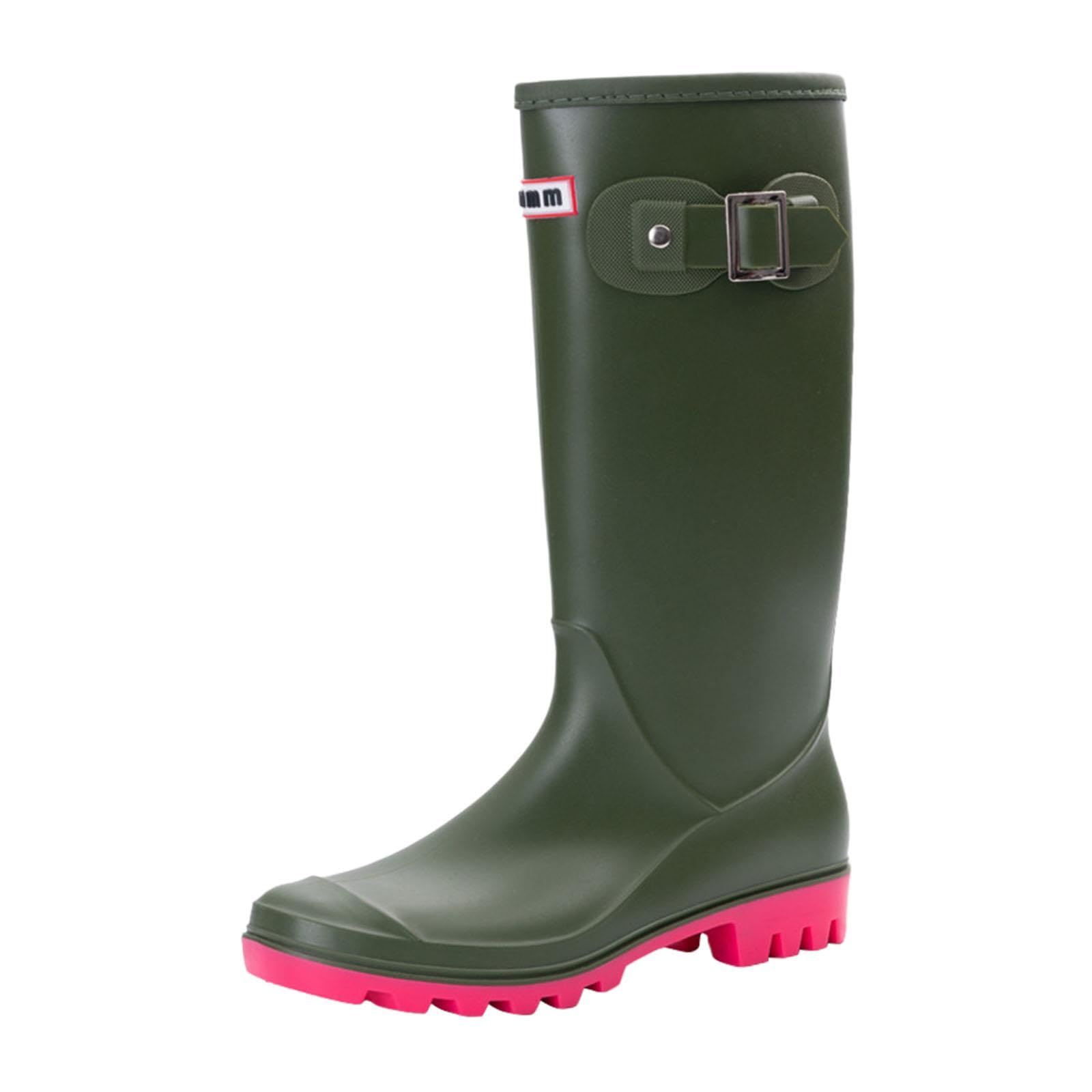 shopora Women'S Rain Boots Waterproof Non Slip Rainboots For Outside Outdoor Cycling Eu Size 39 | Womens Shoes | Boots-picture-21