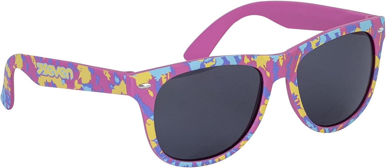 Seven Sunglasses - Child Girl with Shatterproof Lenses and UV Protection, Case and Cloth Included
