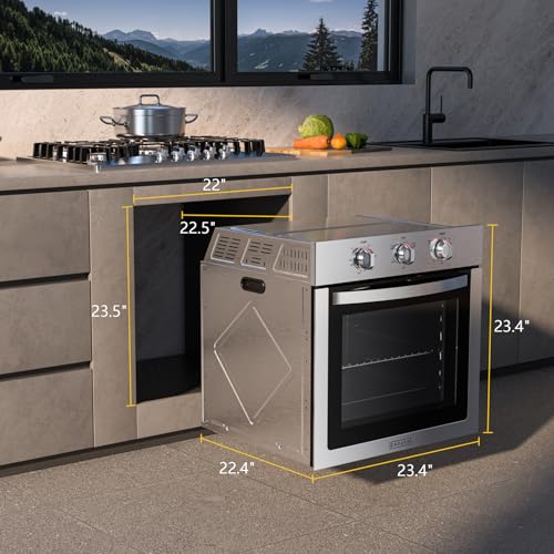 Empava 24WOE40L 24 Inch Electric Single Wall Oven 2.5 Cu.Ft Stainless Steel thumb #1