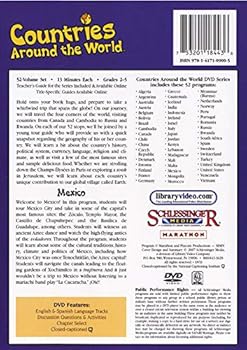 DVD Mexico, Countries Around the World DVD Book