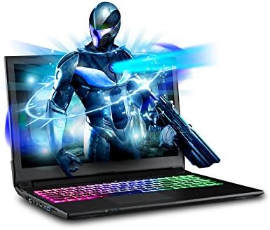SAGER NP7851 15.6โ FHD 144Hz Gaming Laptop, Intel Core i7-8750H, GTX 1060 6GB DDR5, 16GB RAM, 500GB NVMe SSD 1TB HDD, Windows 10 Home