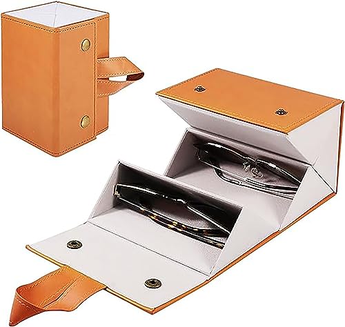 Image of House of Quirk Sunglasses Storage Box, Faux Leather Sunglasses Box