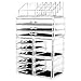 Produktbild hblife Make up Organizer Acryl Kosmetik Aufbewahrung Organizer Schubladen Aufbewahrungsfächer und Multifunktionale Aufbewahrungsbox Schmuck Display Box mit 11 Schubladen (transparent)
