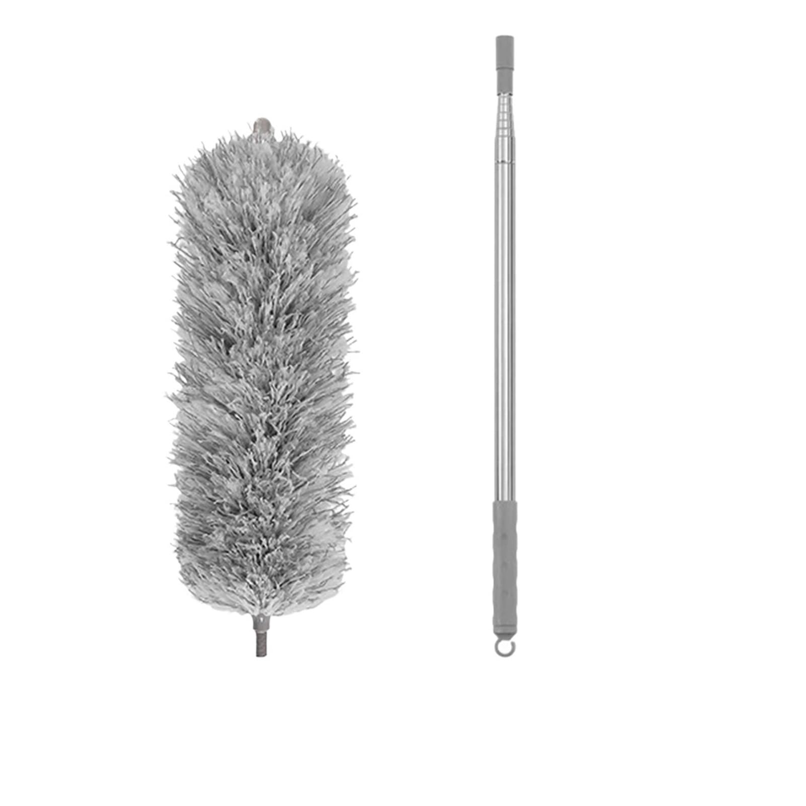 Duster Duster Brush Microfiber Extendable Curved Ceiling Cleaning Broom Household Electrostatic Dust Collector(Star 280CM)