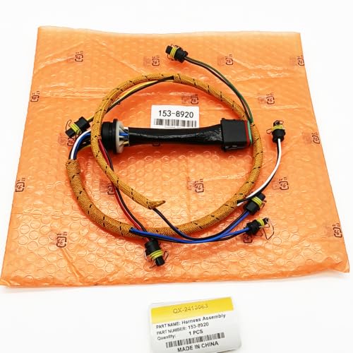 Harness Assembly 153-8920 1538920 Compatible for CAT 3126B C7 325C L 325C 322C 325C FM 322C FM Engine