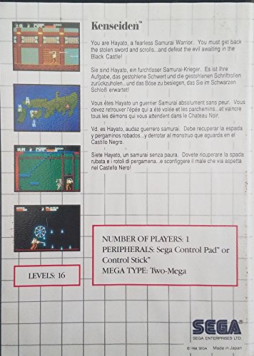 Kenseiden - Sega Master System #TOP6