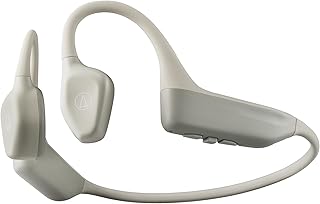 オーディオテクニカ ATH-CC500BT2(E) ワイヤレスイヤホン Bluetooth 5.3 軟骨伝導 オープンイヤーヘッドホン ながら聴き LE Audio対応 オリジナルステッカー付き 最大音量アップ マルチポイント対応 ノイズリダクション 通話品質強化 最大約20時間再生 急速充電 IPX4 防水防塵 ベージュ