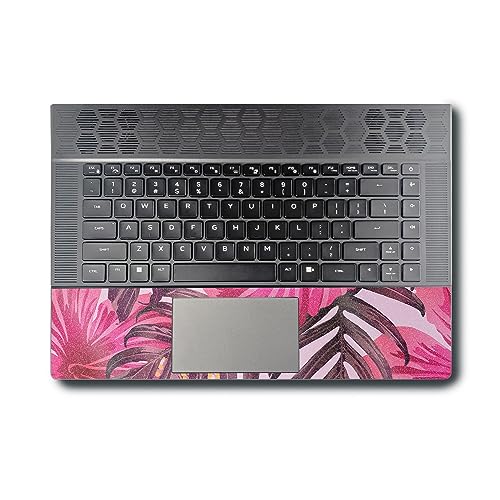 Image of MightySkins Glossy Glitter Skin Compatible with Alienware X16 R1 (2023) Full Wrap Kit - Tropical Pink | Protective, Durable High-Gloss Glitter Finish | Easy to Apply & Change Styles | Made in The USA