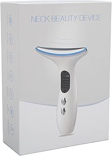 Massageador de Levantamento de Pescoço, 3 Modos Dispositivo de Beleza para Endurecimento da Pele do Pescoço Massageador de Levantamento de Pescoço Microfrequência Vibração