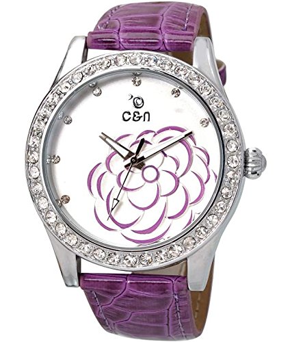 c & n Purple Dial Analogue Watch for Women (CNL-50-Purple) (B00SWE0KII) Amazon Price History, Amazon Price Tracker